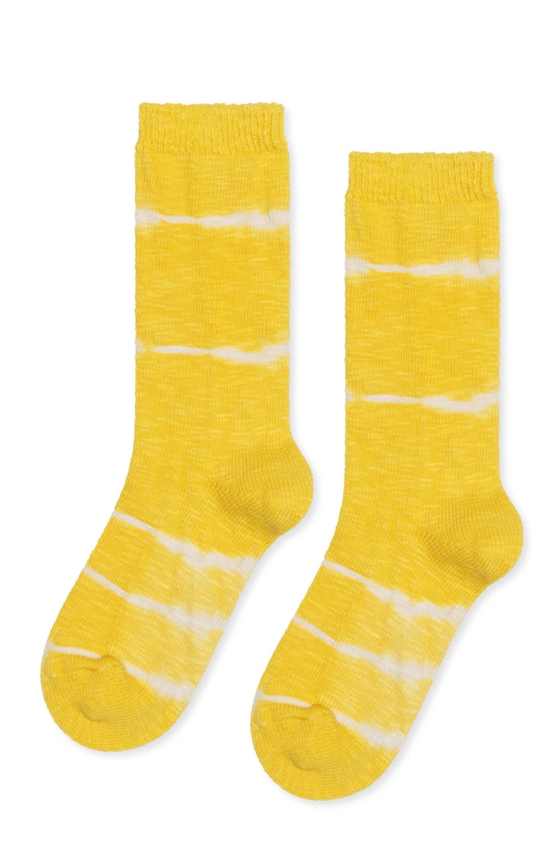 Yellow Sweet Tie Dye Crew