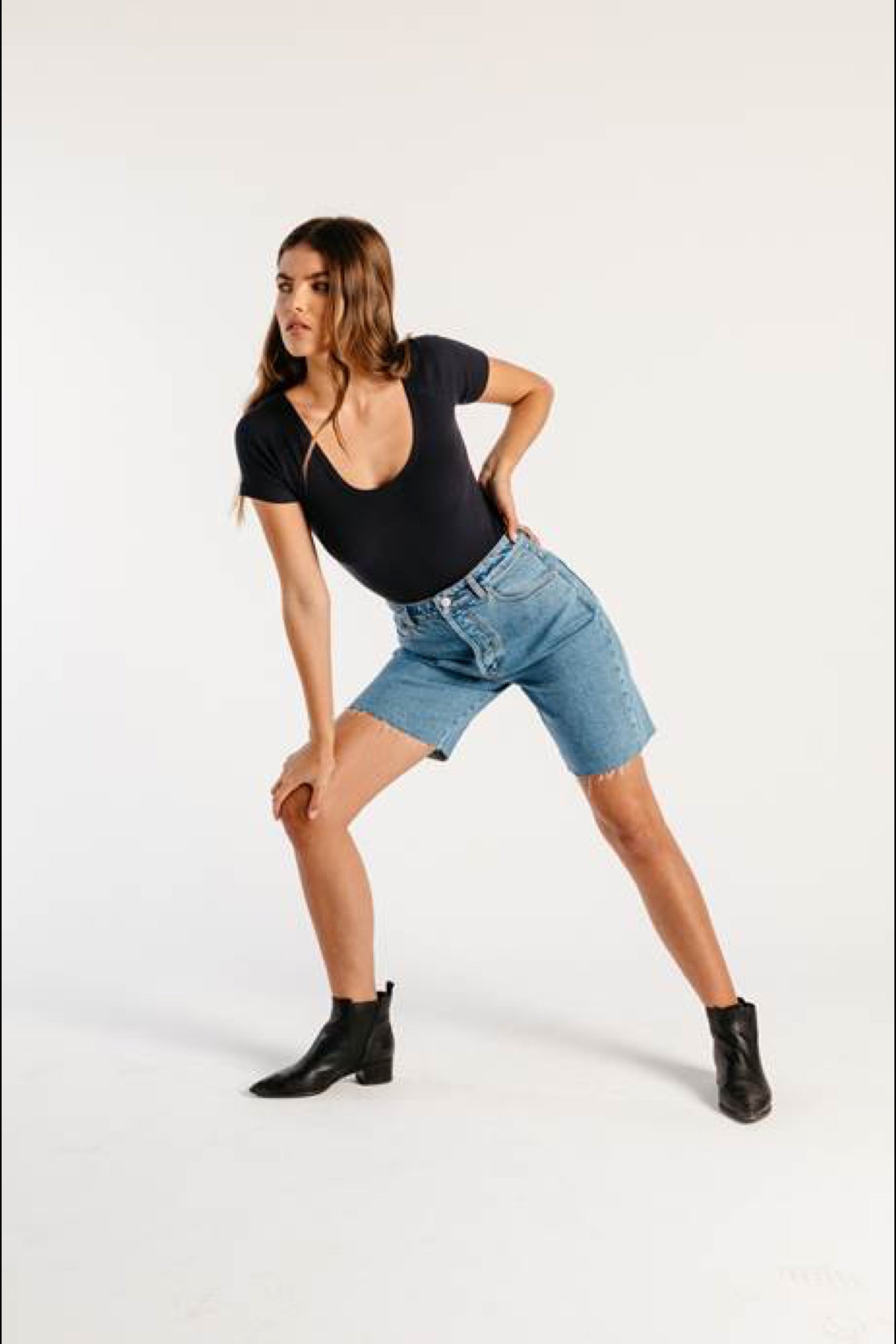 Cindy Blue Classic Cutoff