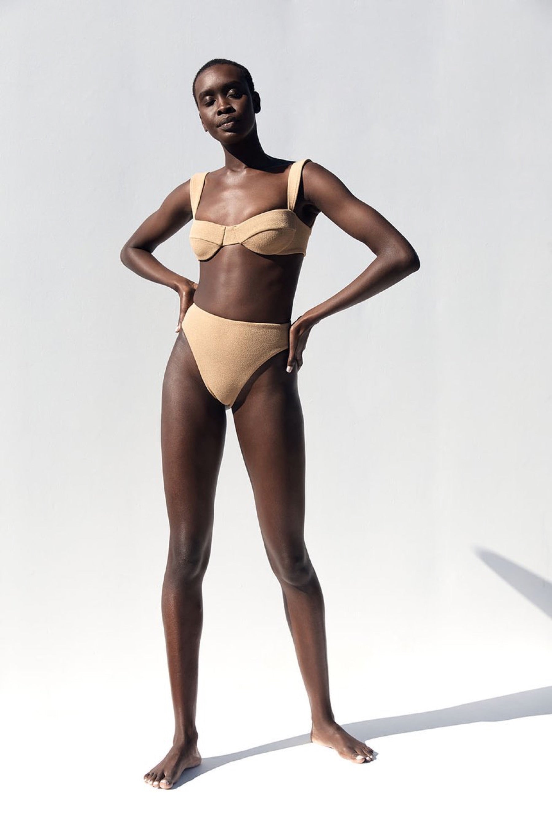 Caramello Boucle Ella Top