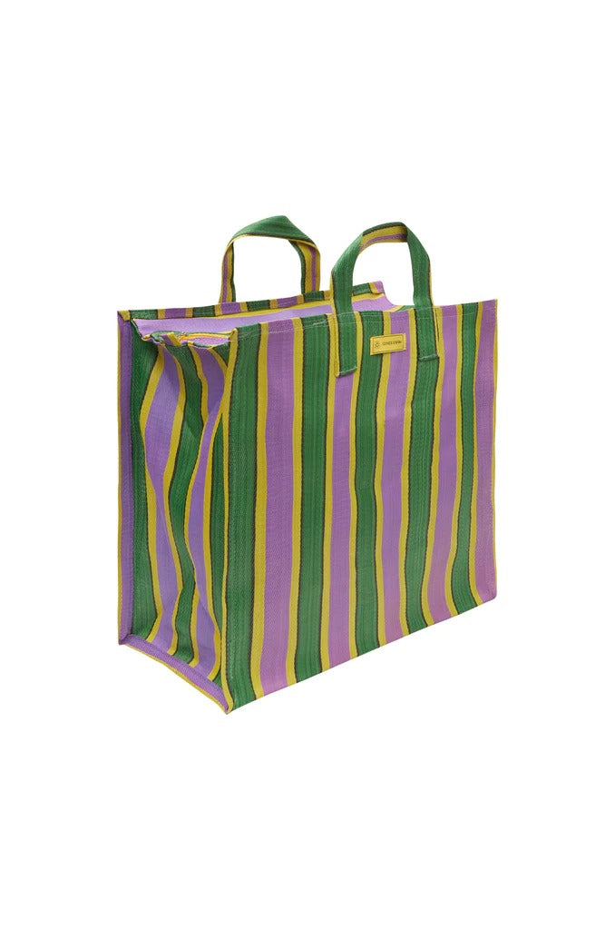 Purple + Green Eternity Tote