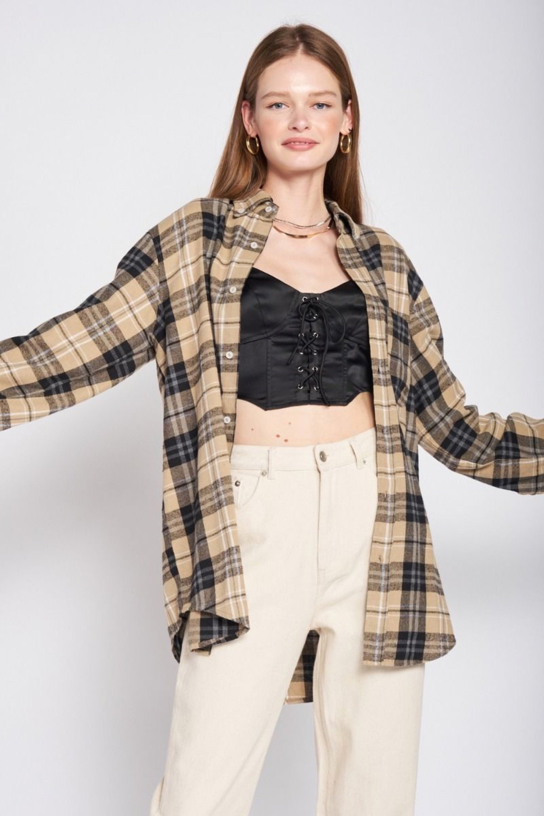 Plaid Brynlee Flannel
