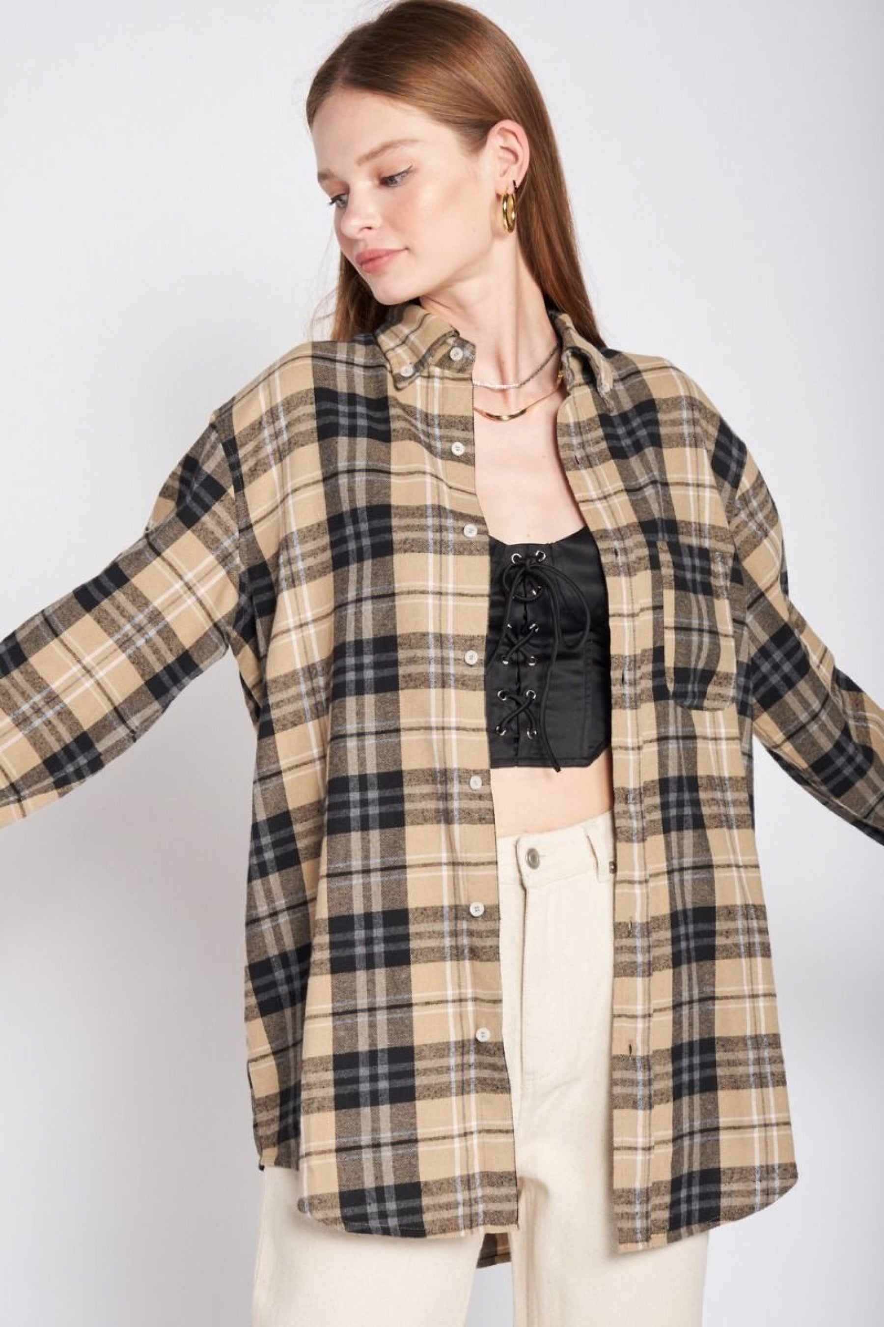 Plaid Brynlee Flannel