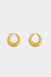 Gold Crawford Hoops