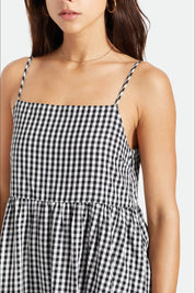 Black Gingham Dress
