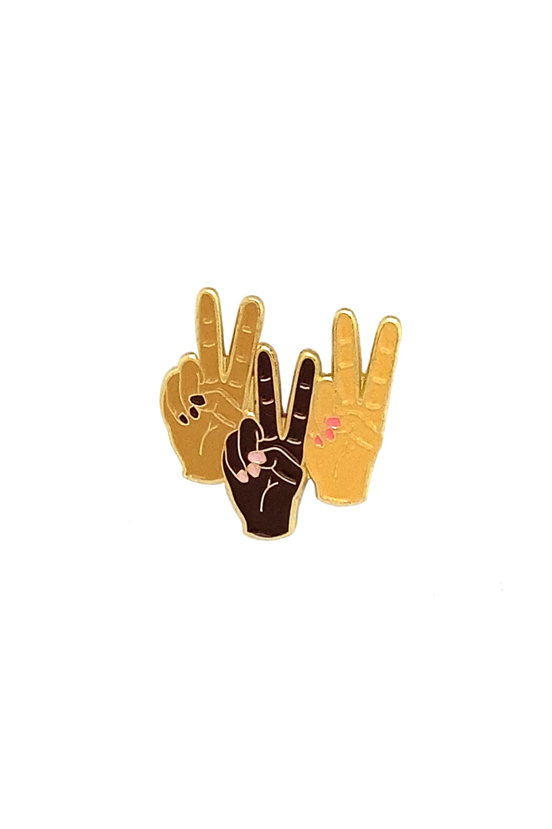 Love More Enamel Pin