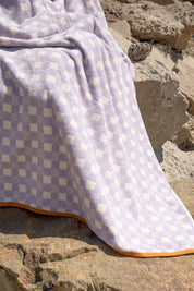 Orchid Metal Monroe Towel