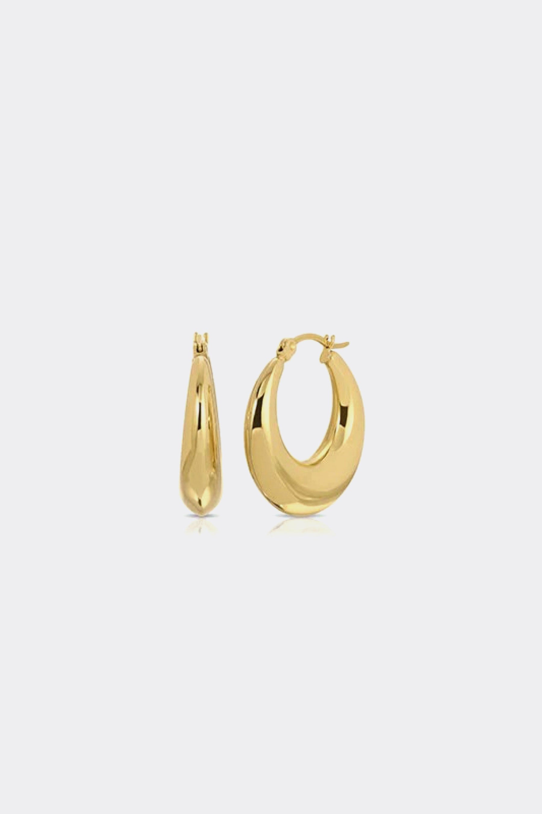 Gold Lil Estelle Hoops