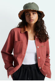 Military Olive + Leopard Petra Bucket Hat