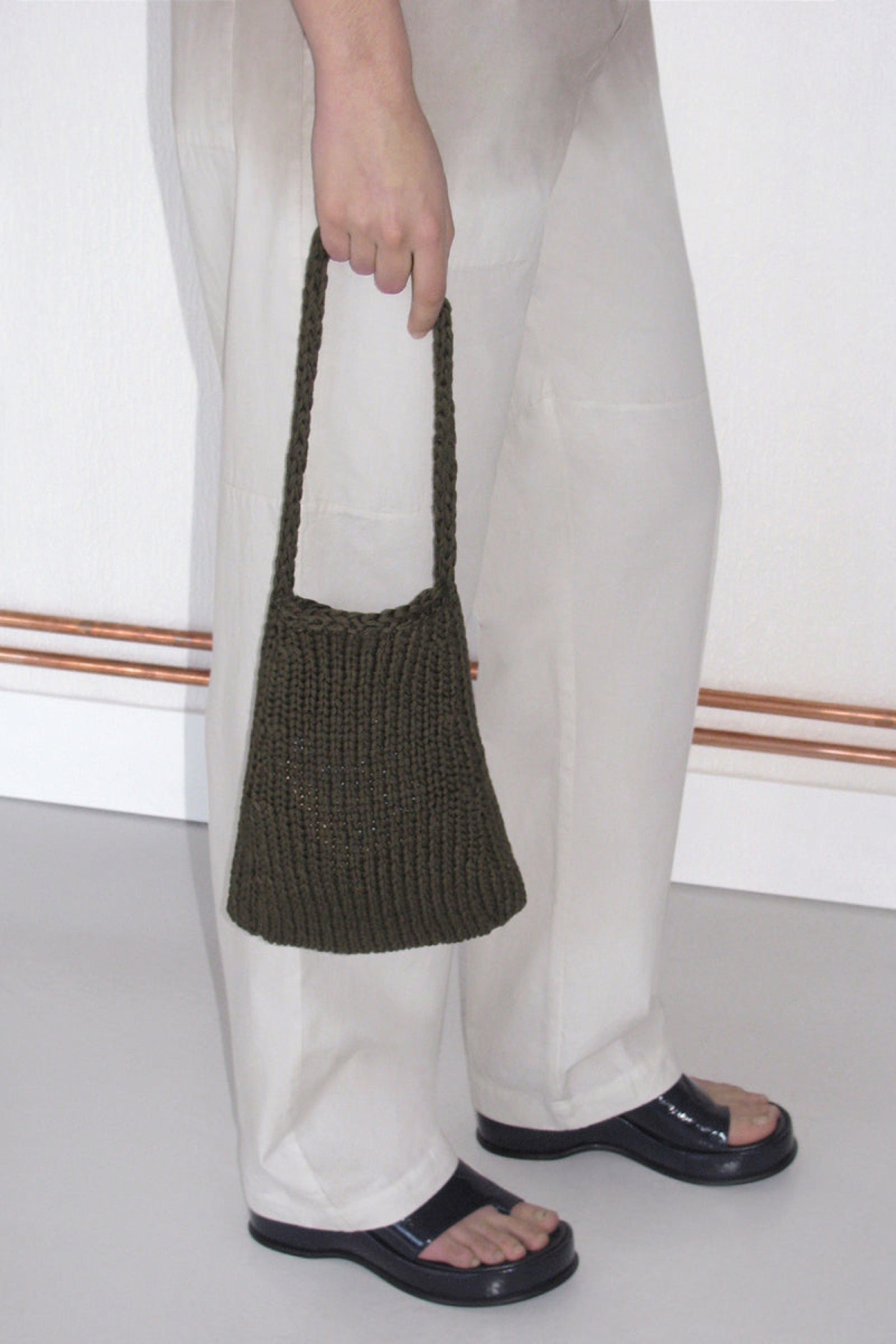 Khaki Green Lucio Bag