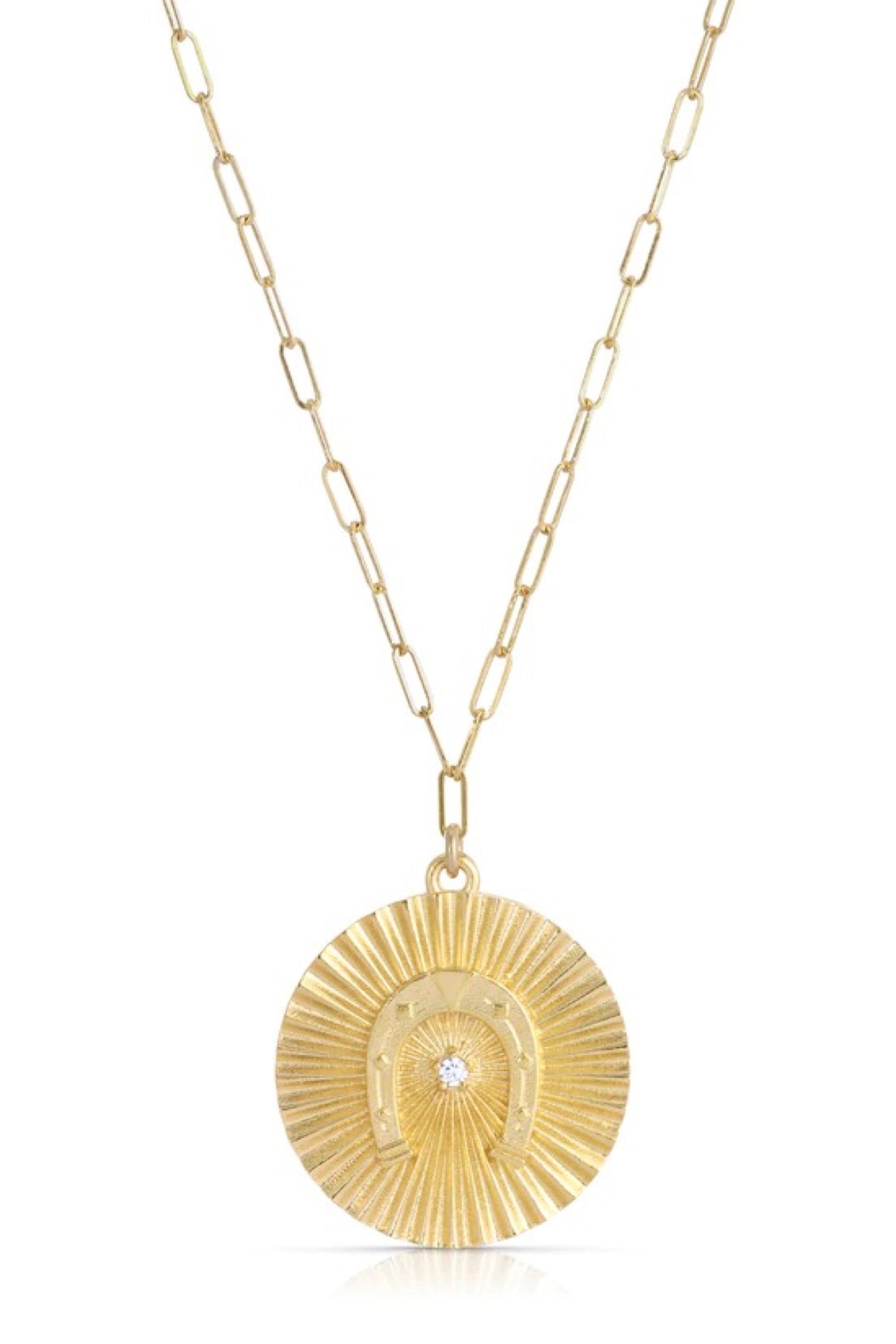 Gold Lucky B*tch Necklace