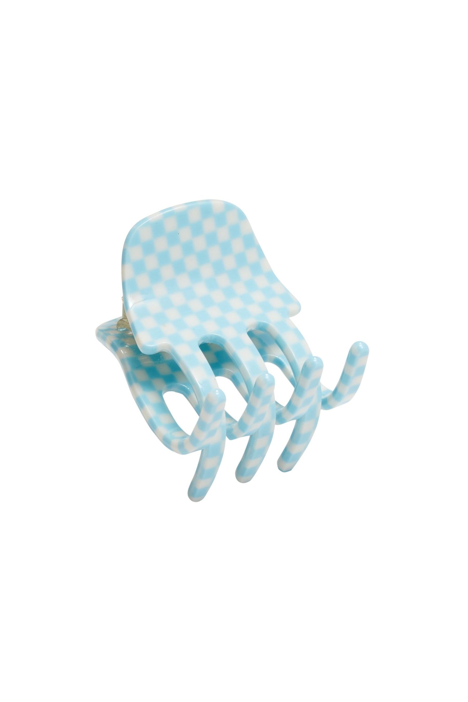 Blue Checker Mini Claw