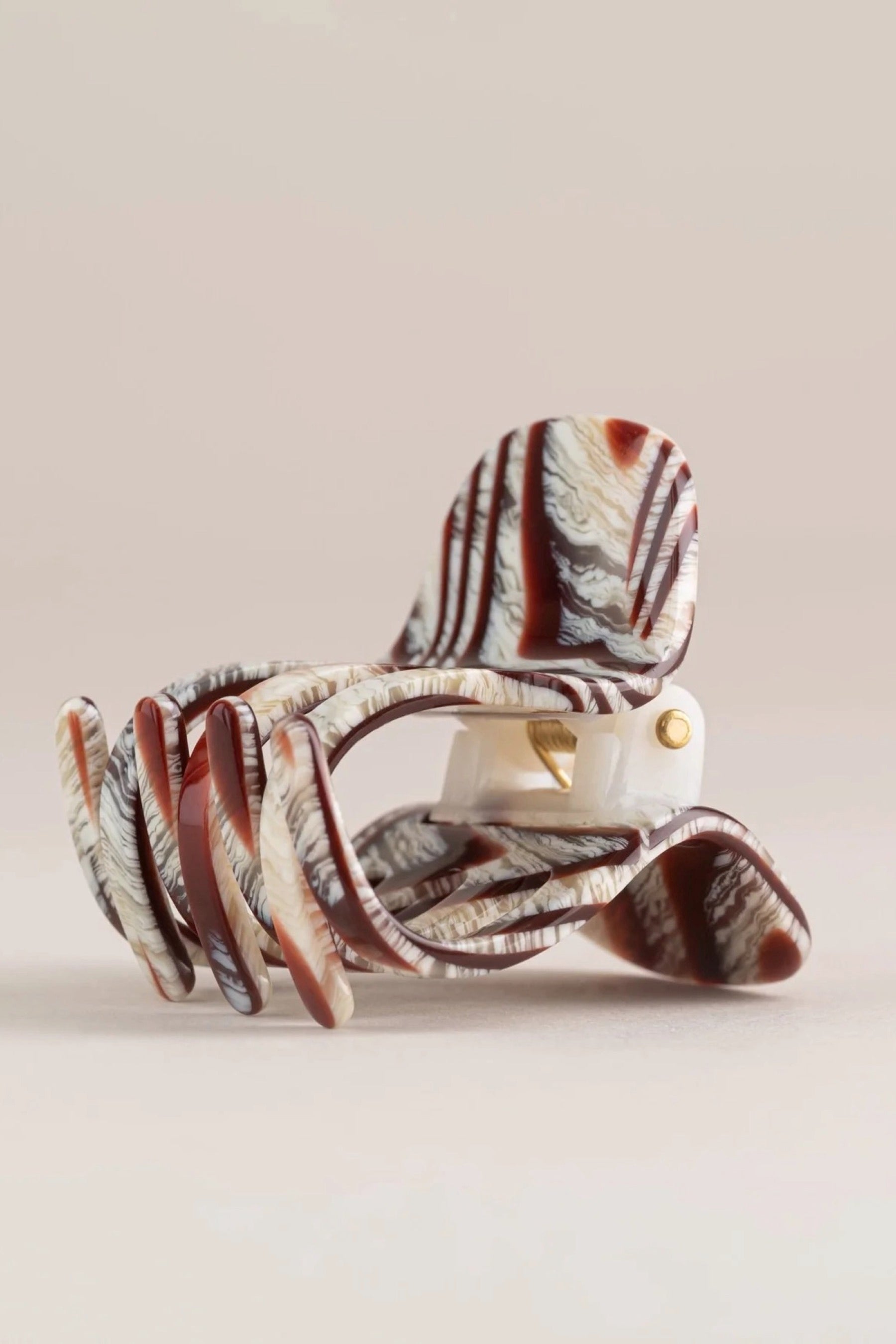 Canyon Brown Mini Claw Clip