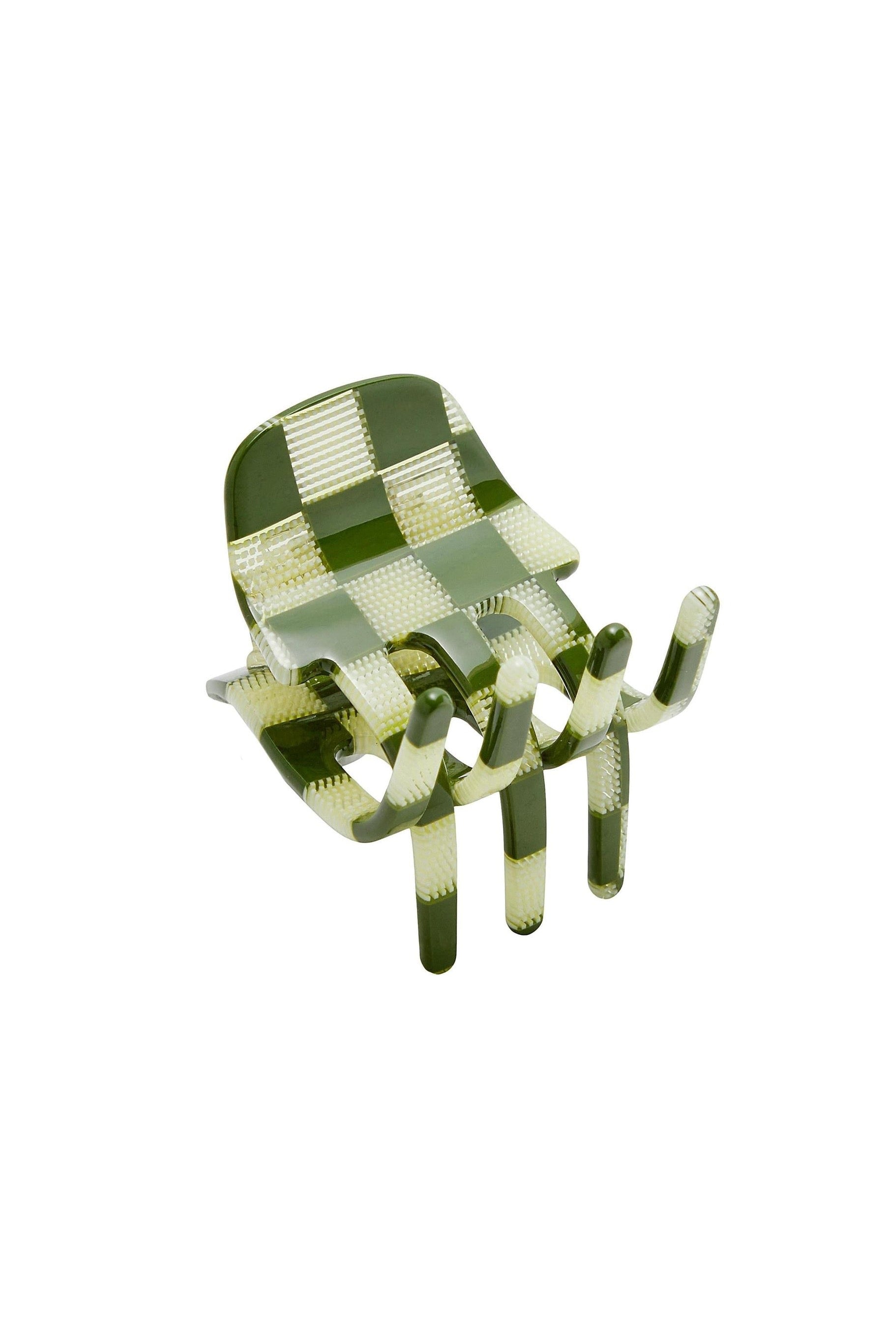 Green Checker Mini Claw