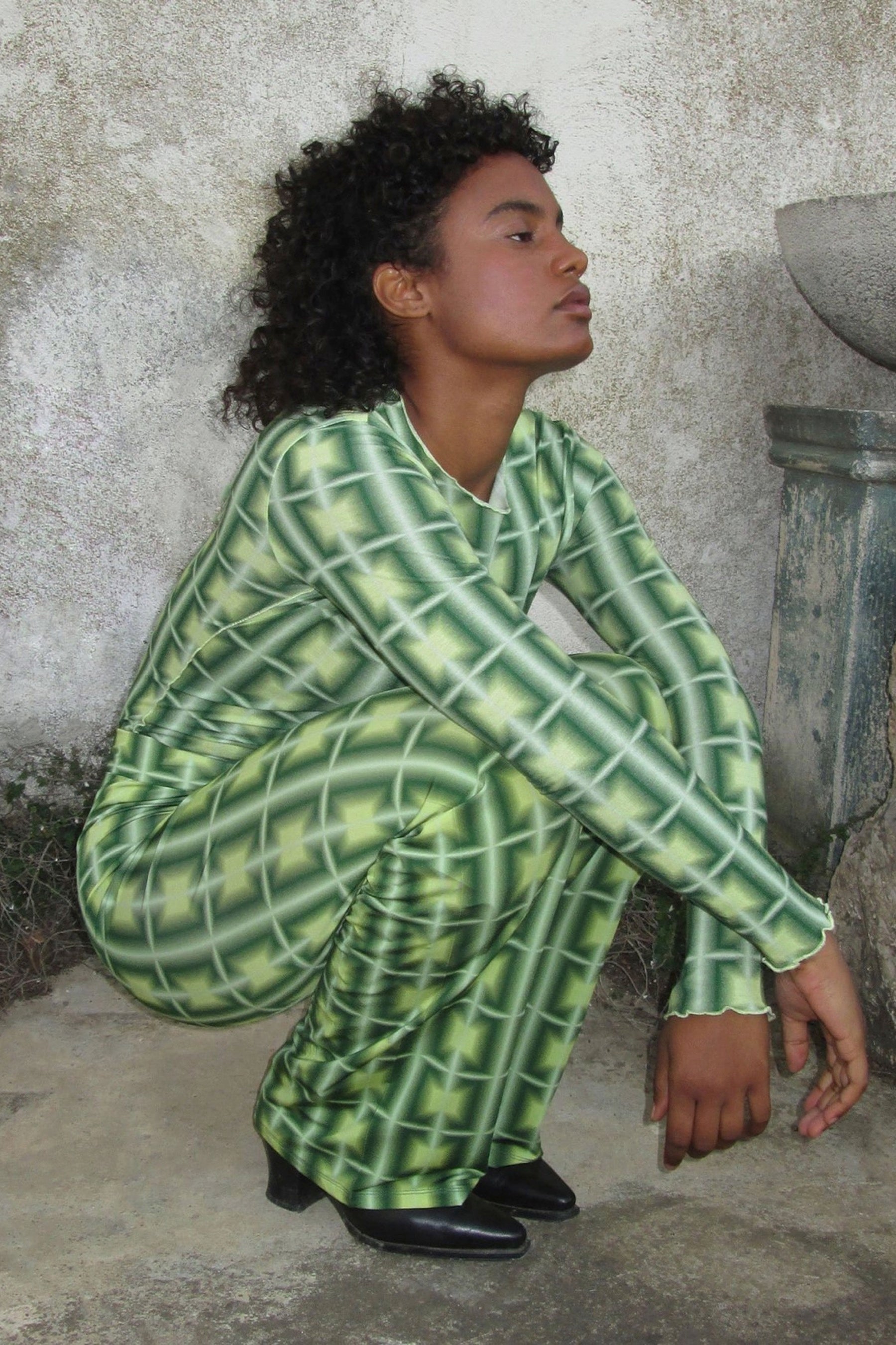 Forest Green Modem Pant