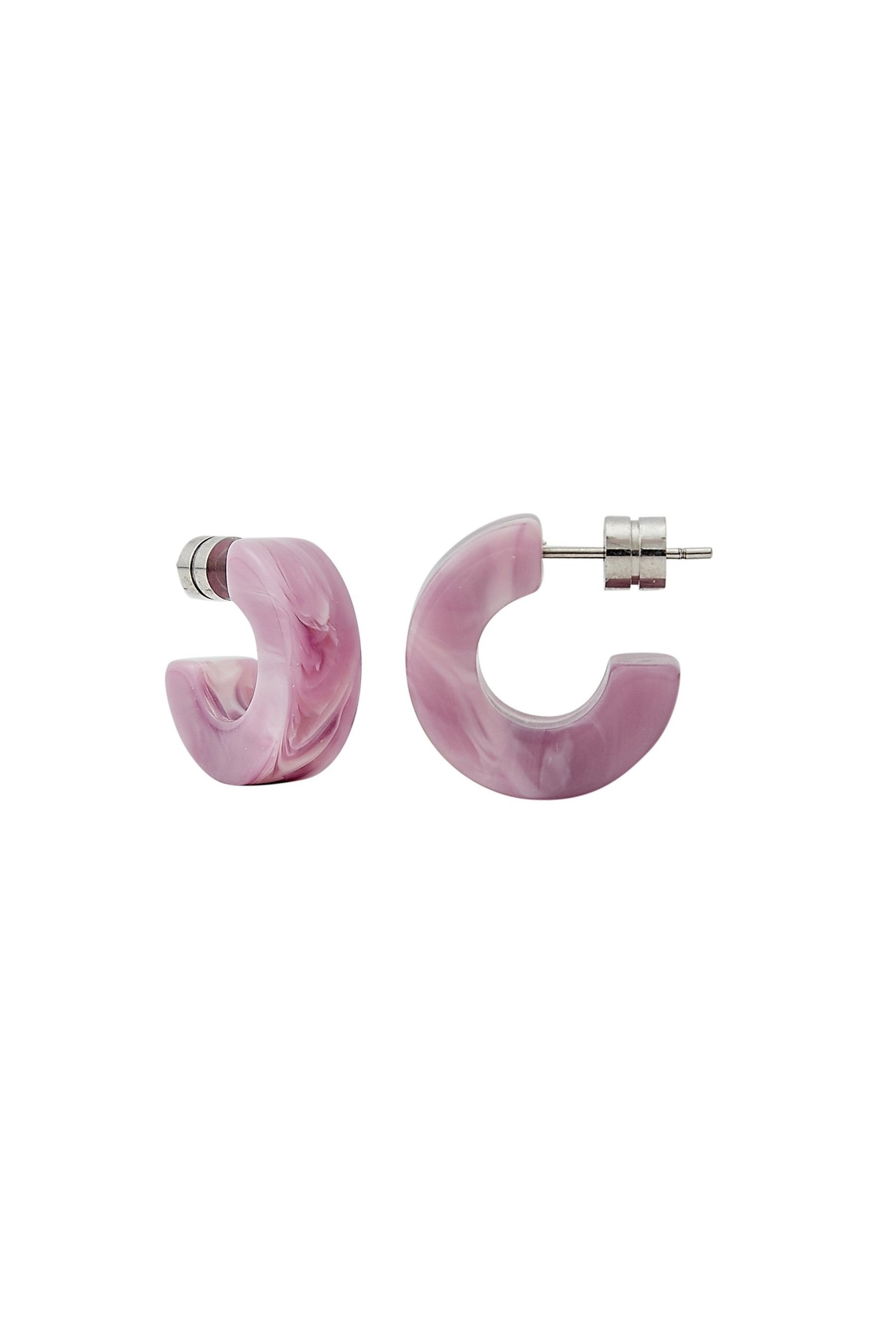 Orchid Muse Hoops