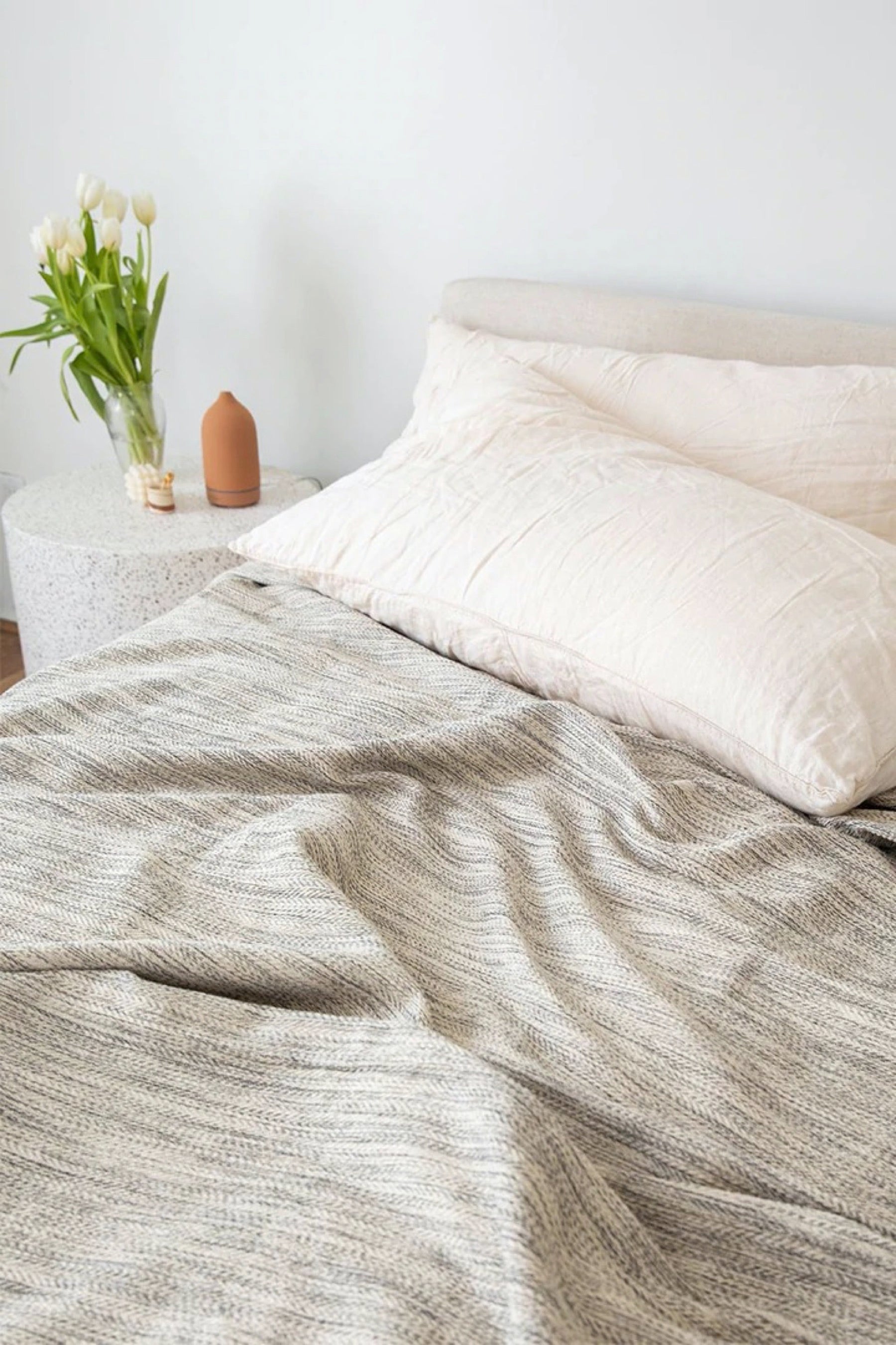 Shadow Black Margot Bed Cover