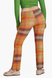 Intense Orange Nic Pant