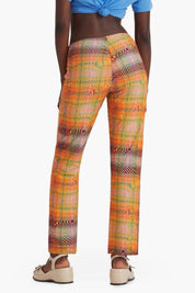 Intense Orange Nic Pant