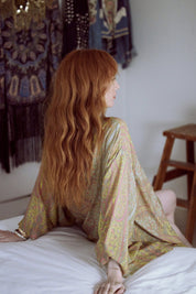Golden Siren Hitchhiker Kimono