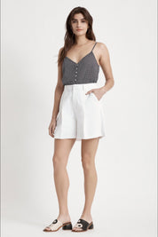 White Victory Trouser Short