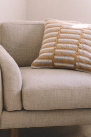 Camel + Lilac Pascal Pillow