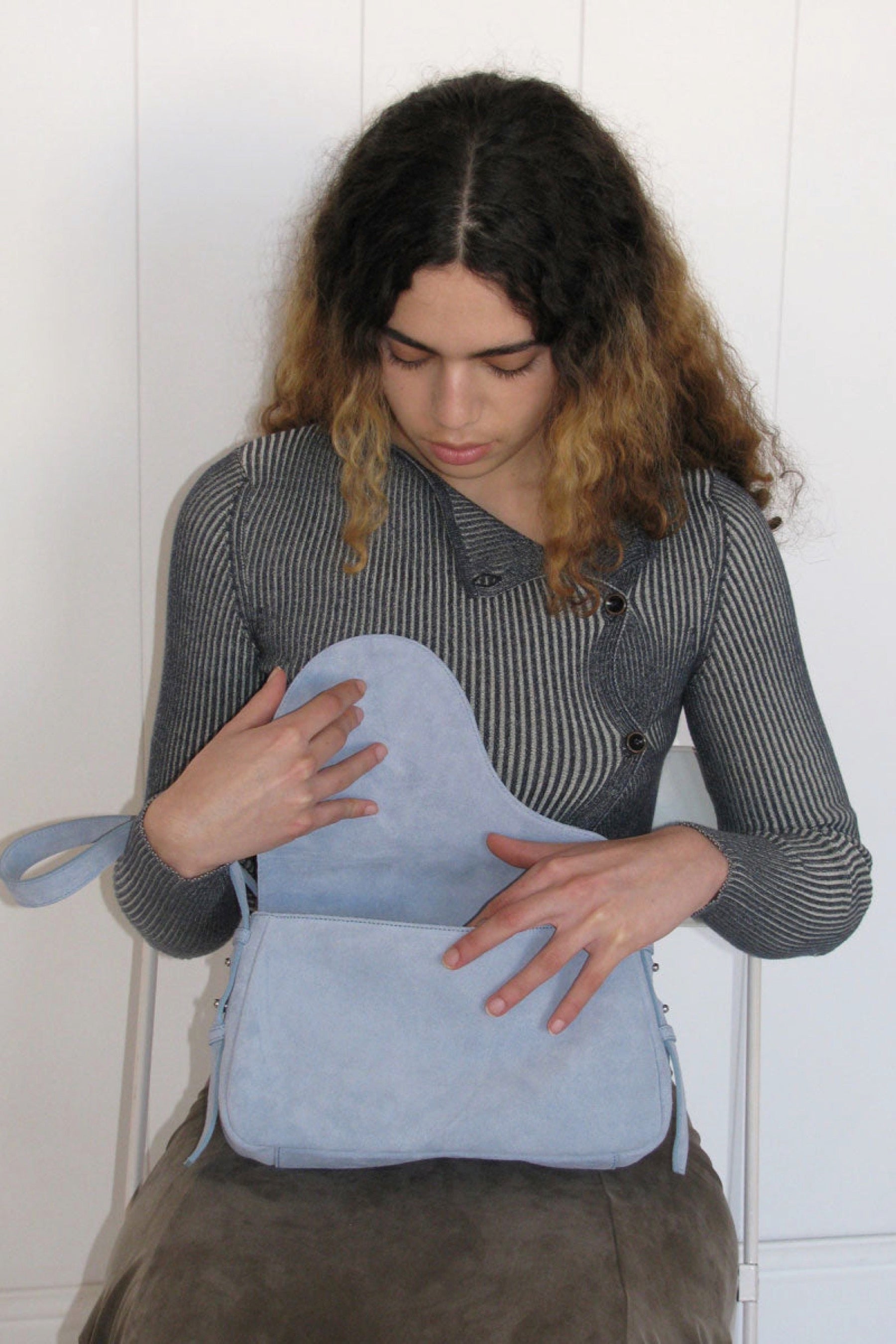 Light Blue Pluto Bag