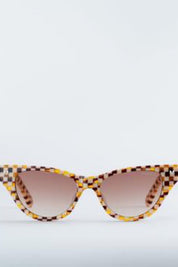 Tortoise Checker Suzy Sunglasses