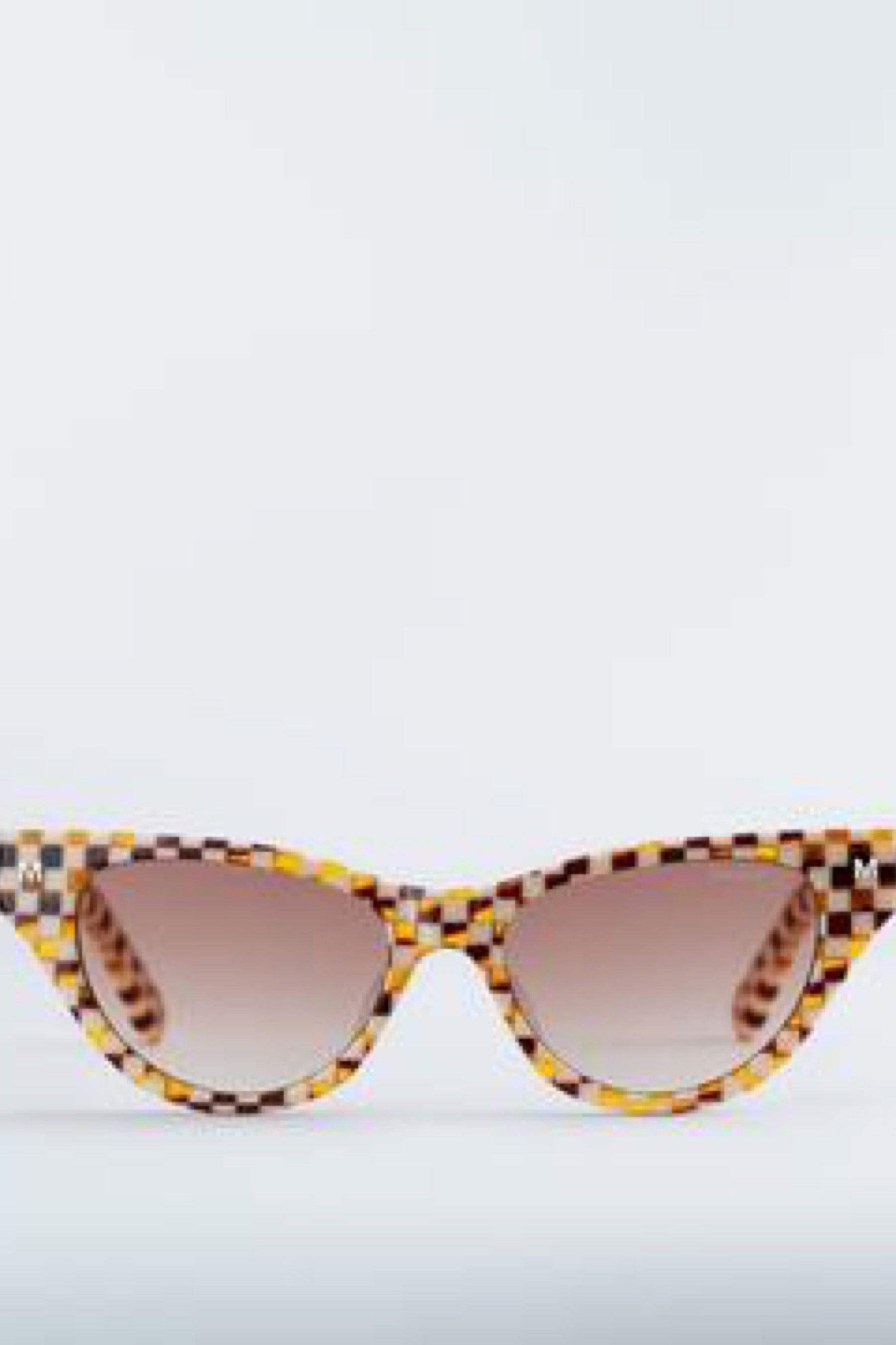 Tortoise Checker Suzy Sunglasses
