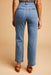 high rise ankle jeans