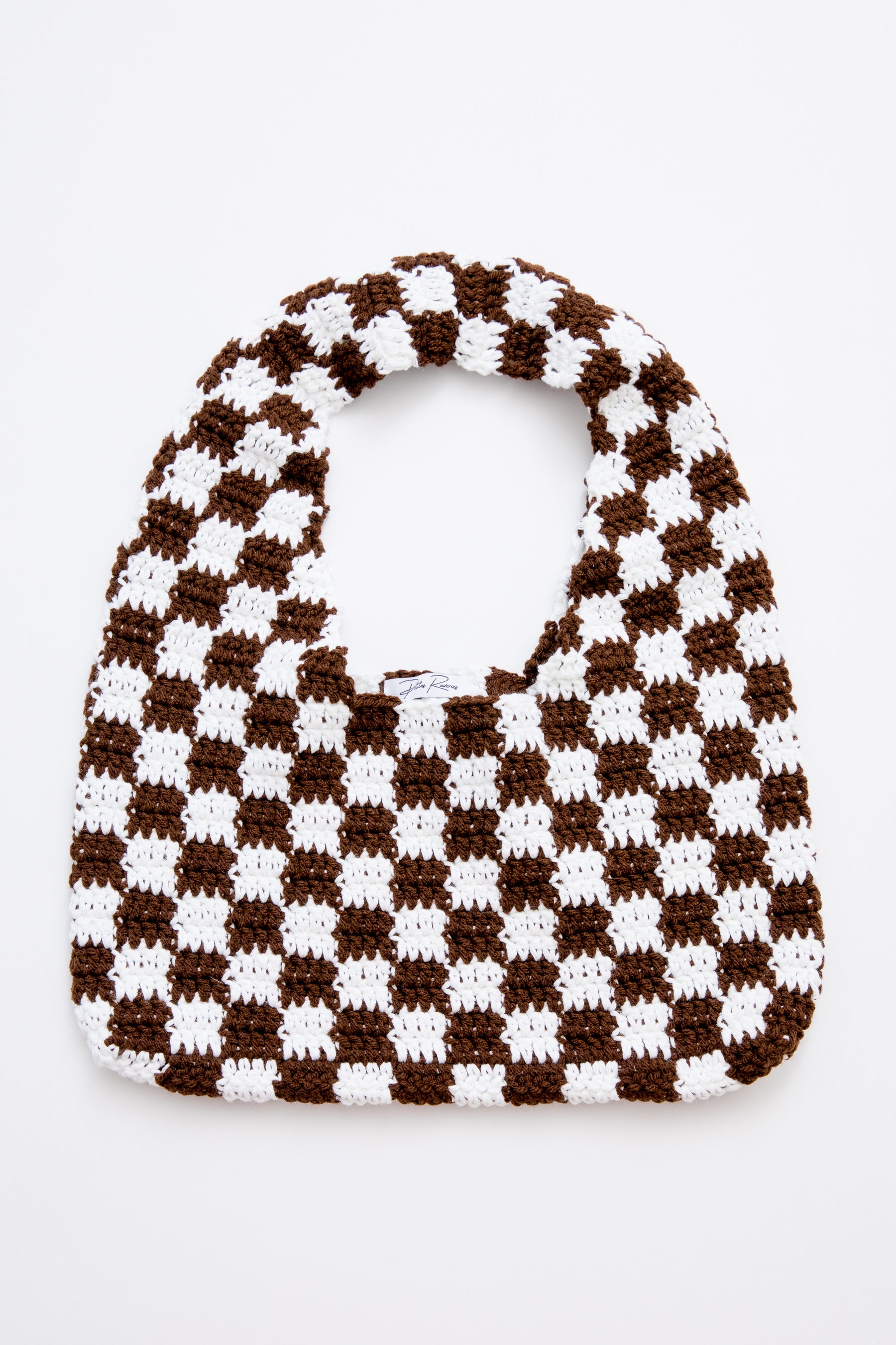 Brown Checker Sicilian Bag