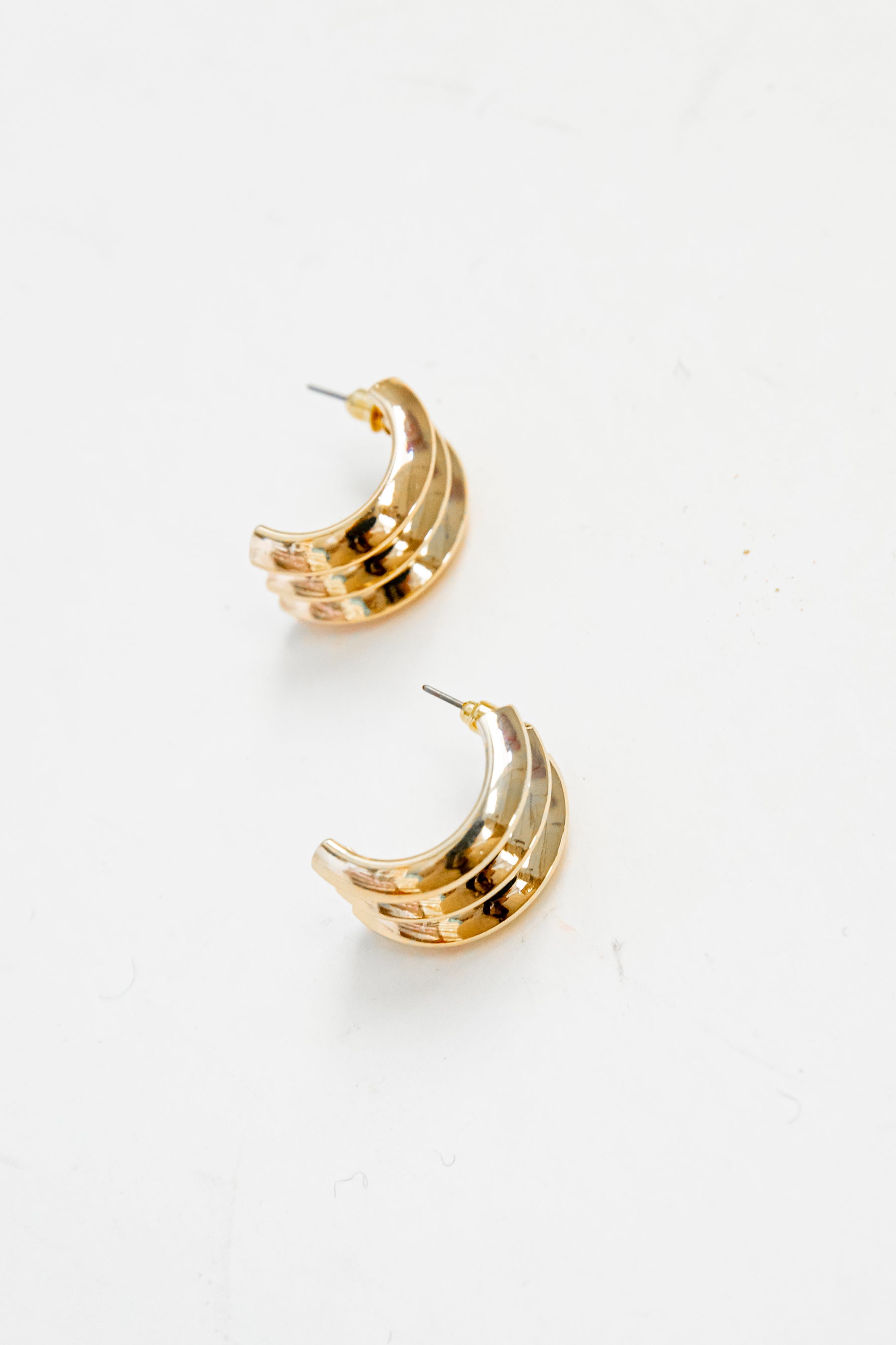 Gold Love Story Earrings