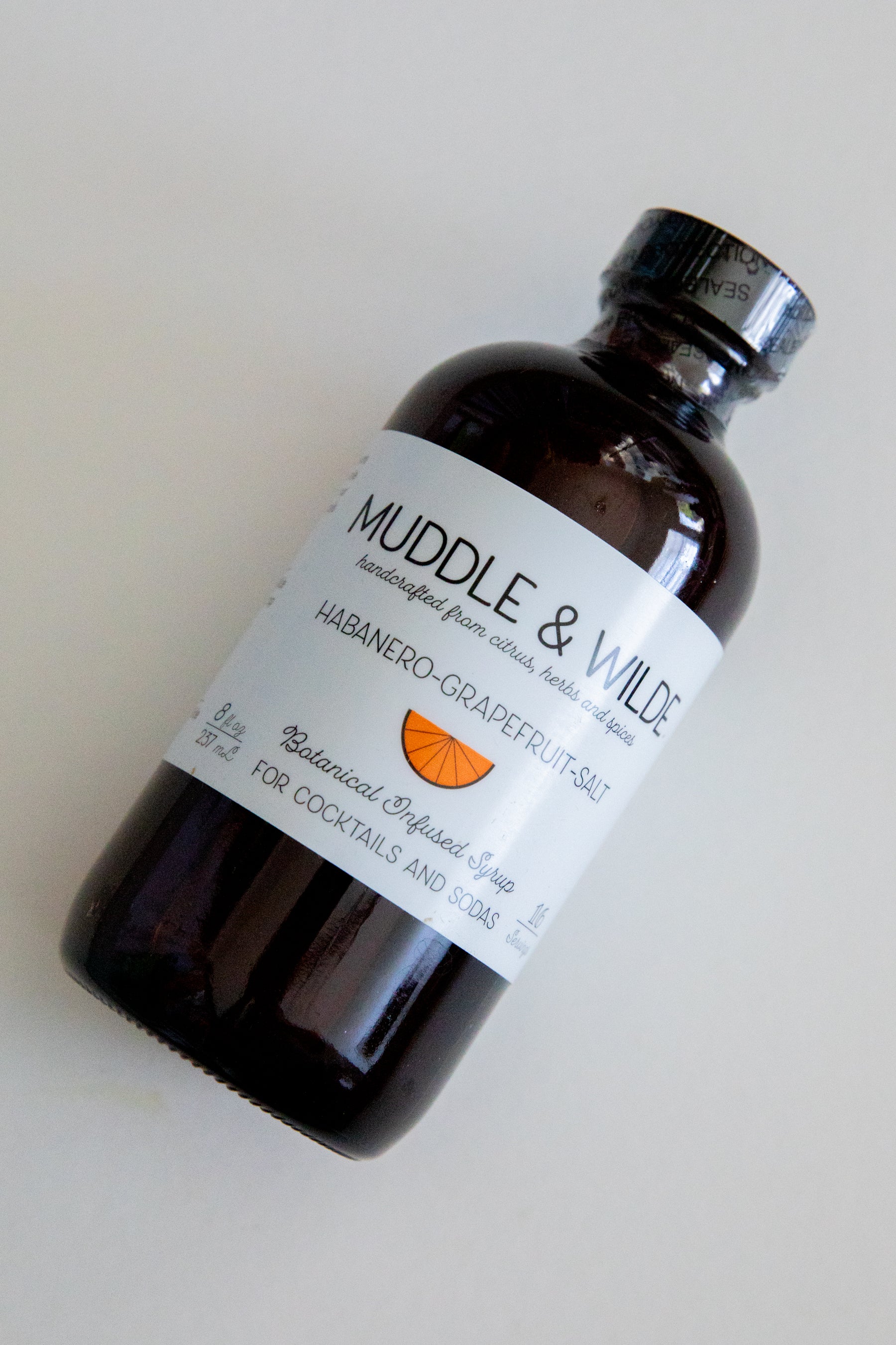 Habanero Grapefruit Salt Cocktail Syrup