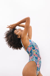 Floral Mini Pareo Skirt