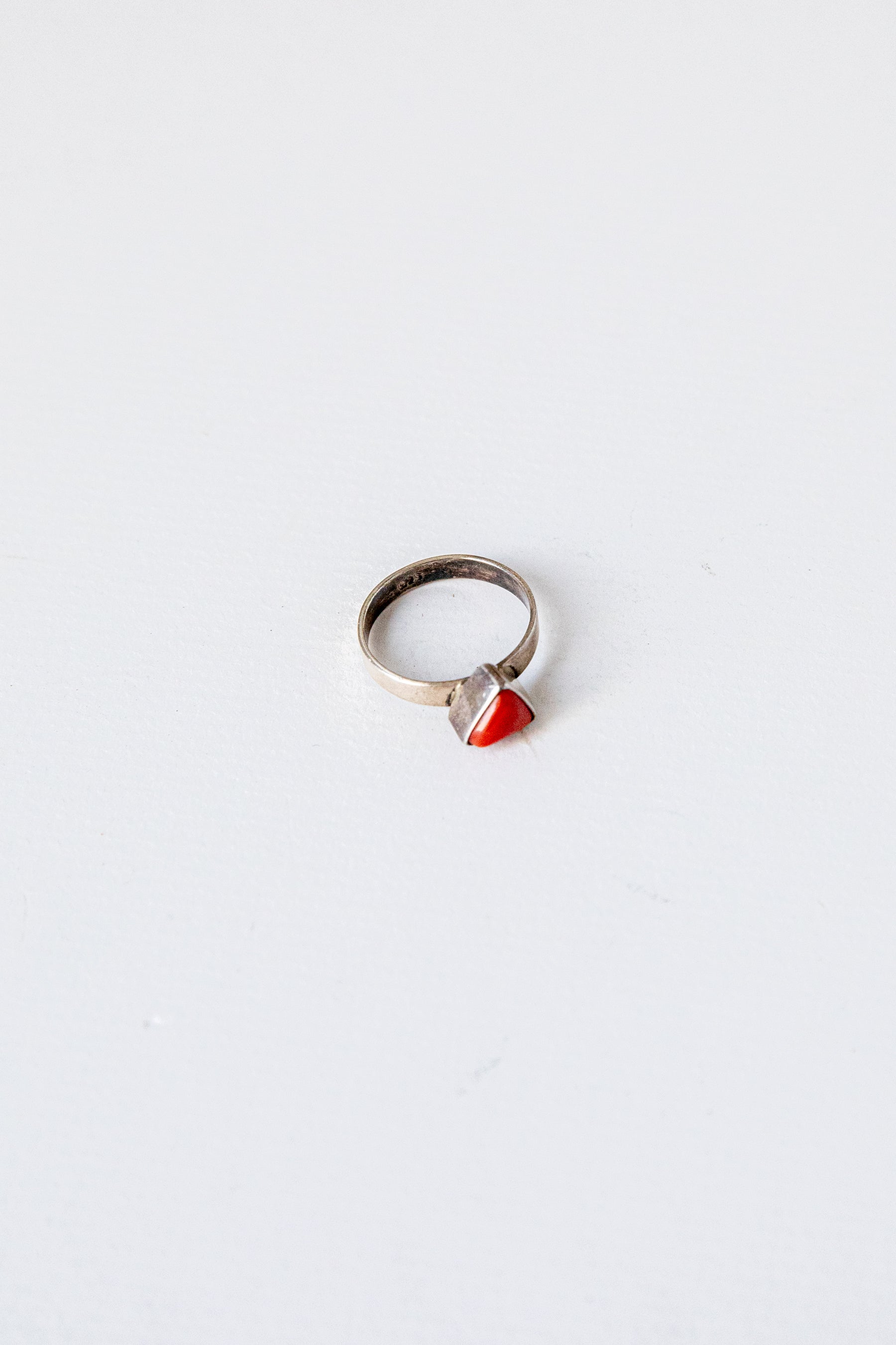 Coral Triangle Stone Ring