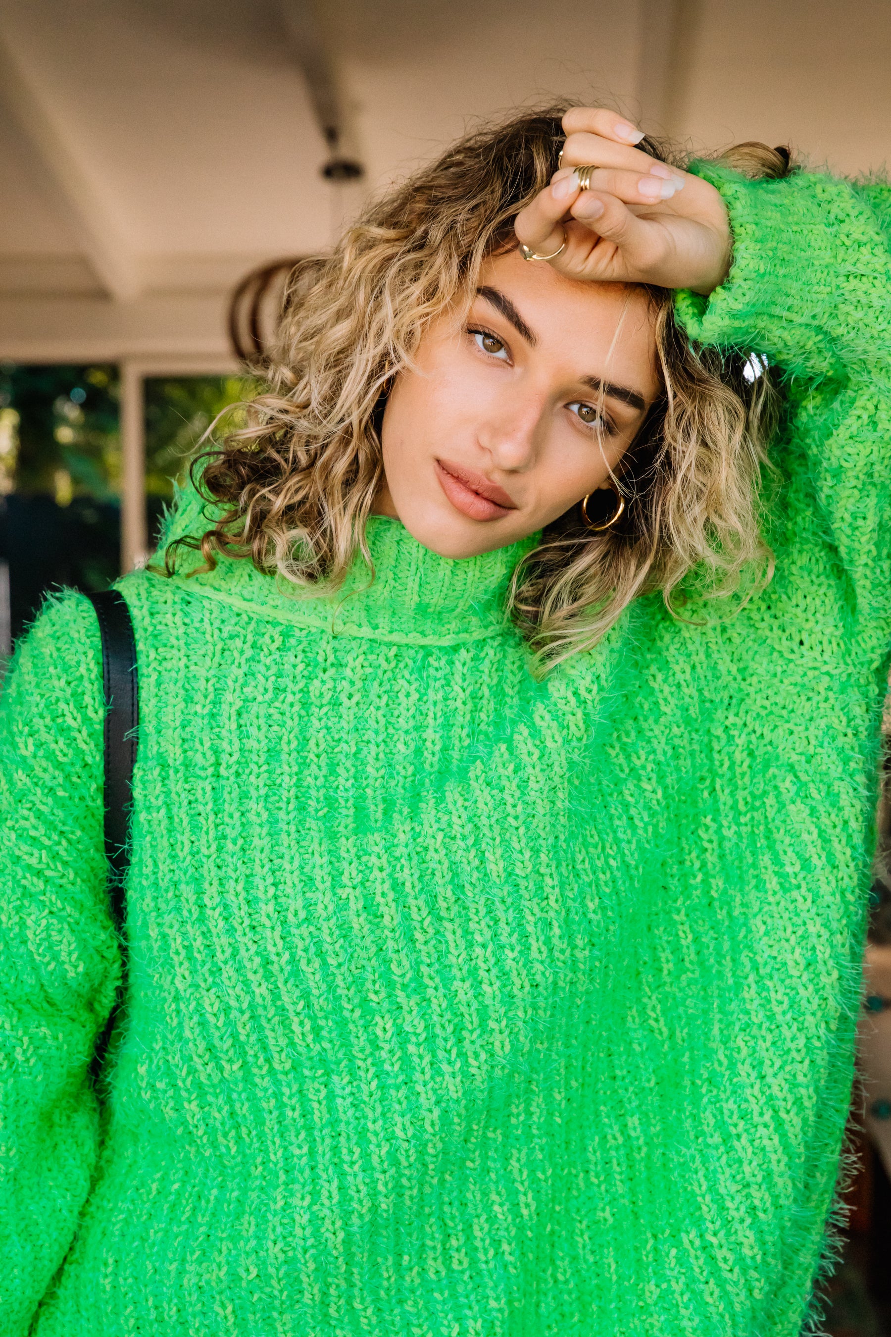 Green Energy Oasis Sweater