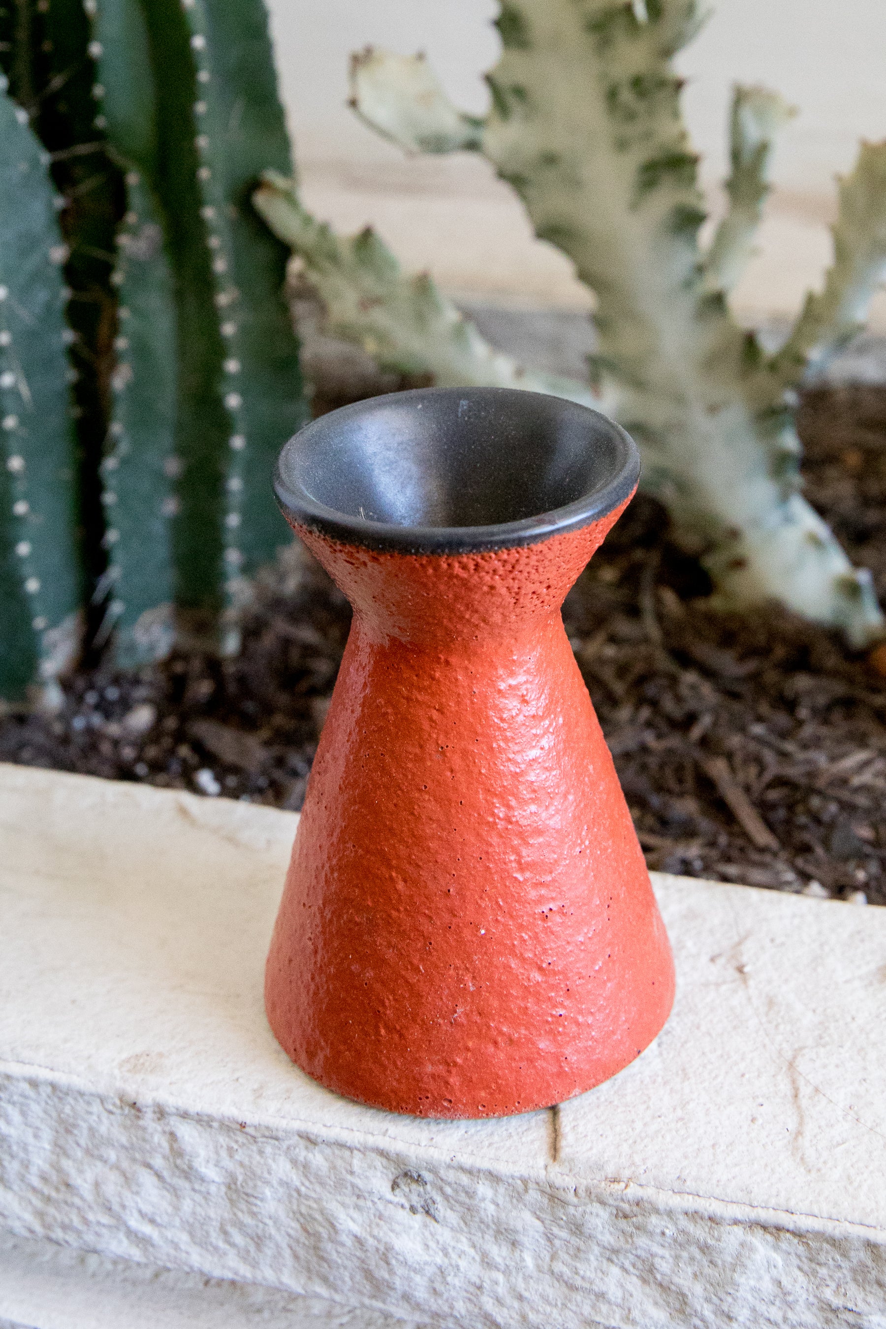 Orange Jonathan Adler Bud Vase