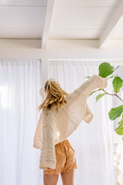 Ivory Daiquiri Cardigan