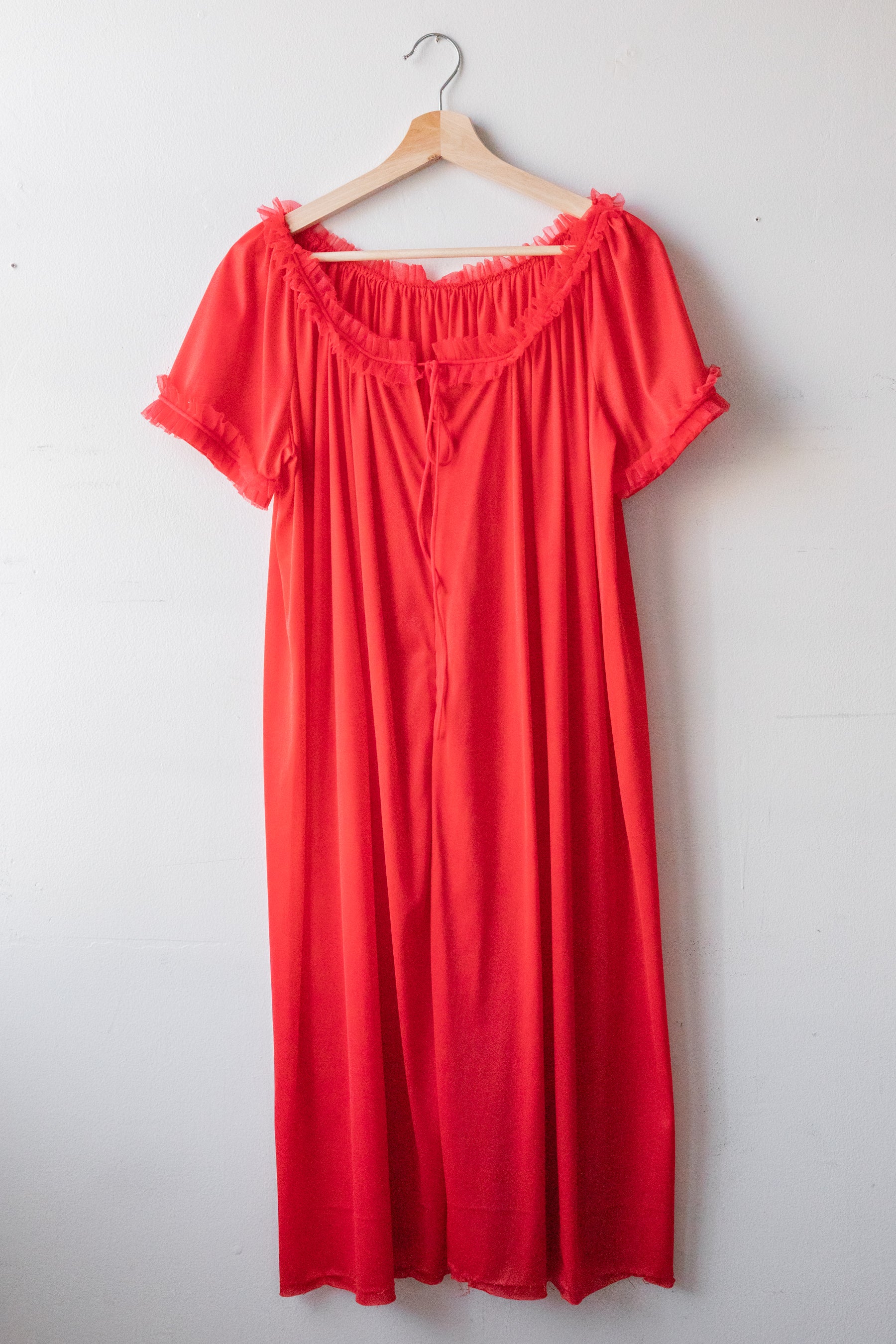Red Ruffle Nightie