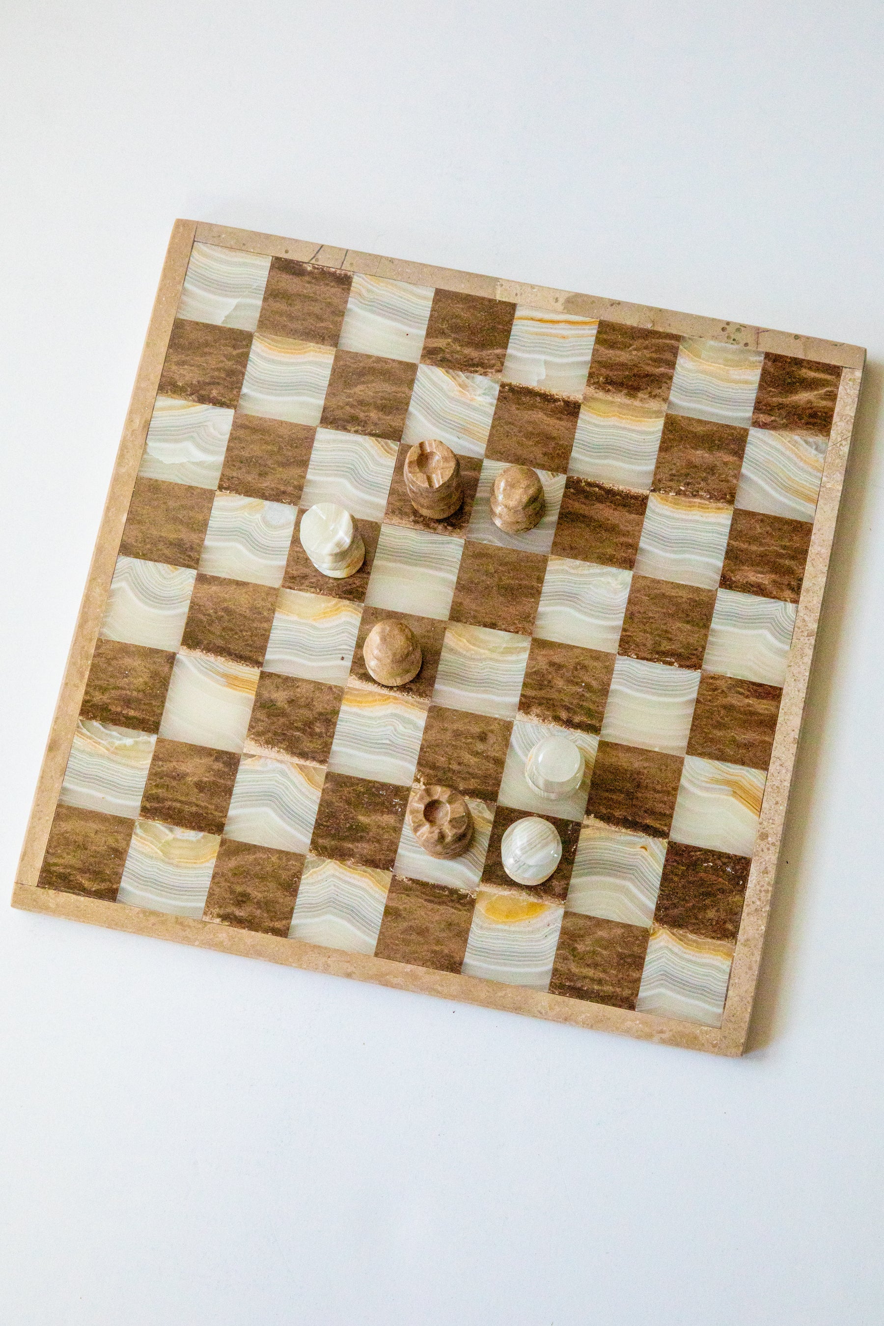 Medium Onyx Chess Set