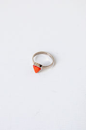 Coral Triangle Stone Ring