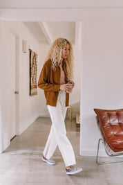 Salt Crop Flare Sweatpant