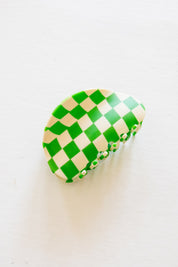 Matte Green Checker Claw