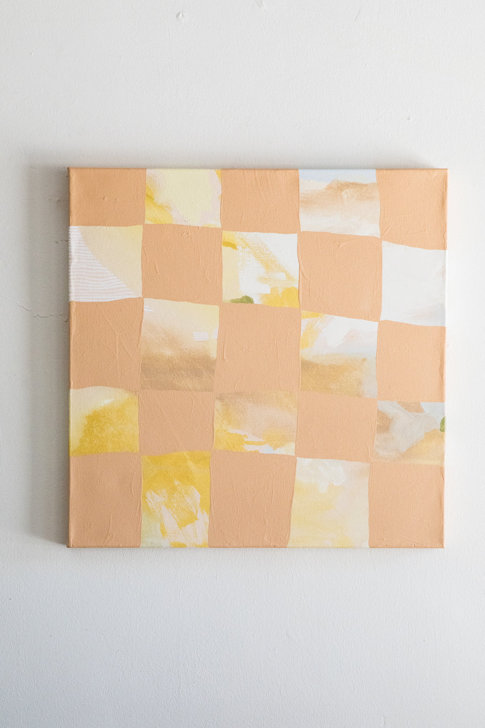 X Prism Small Checkered Painting No. 2