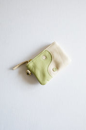 X Prism Avocado + Cream Yin Yang Coin Pouch