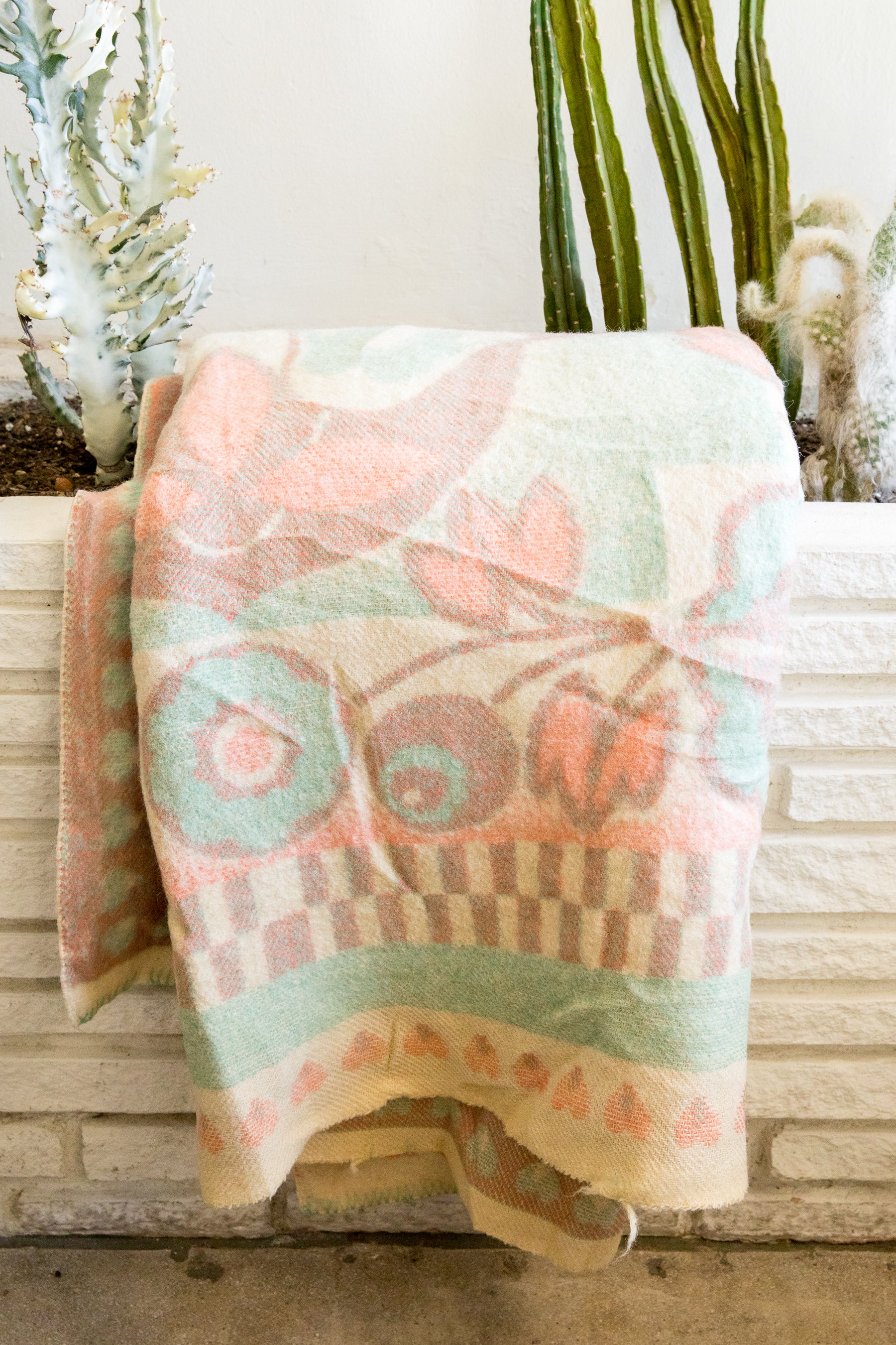 Pastel Printed Blanket