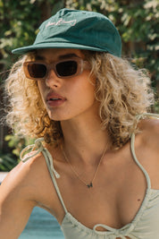 Forest Green Plantasia Cap