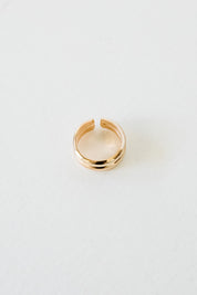 Gold Double Val Ring