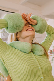 Palm Green Peggy Cardigan