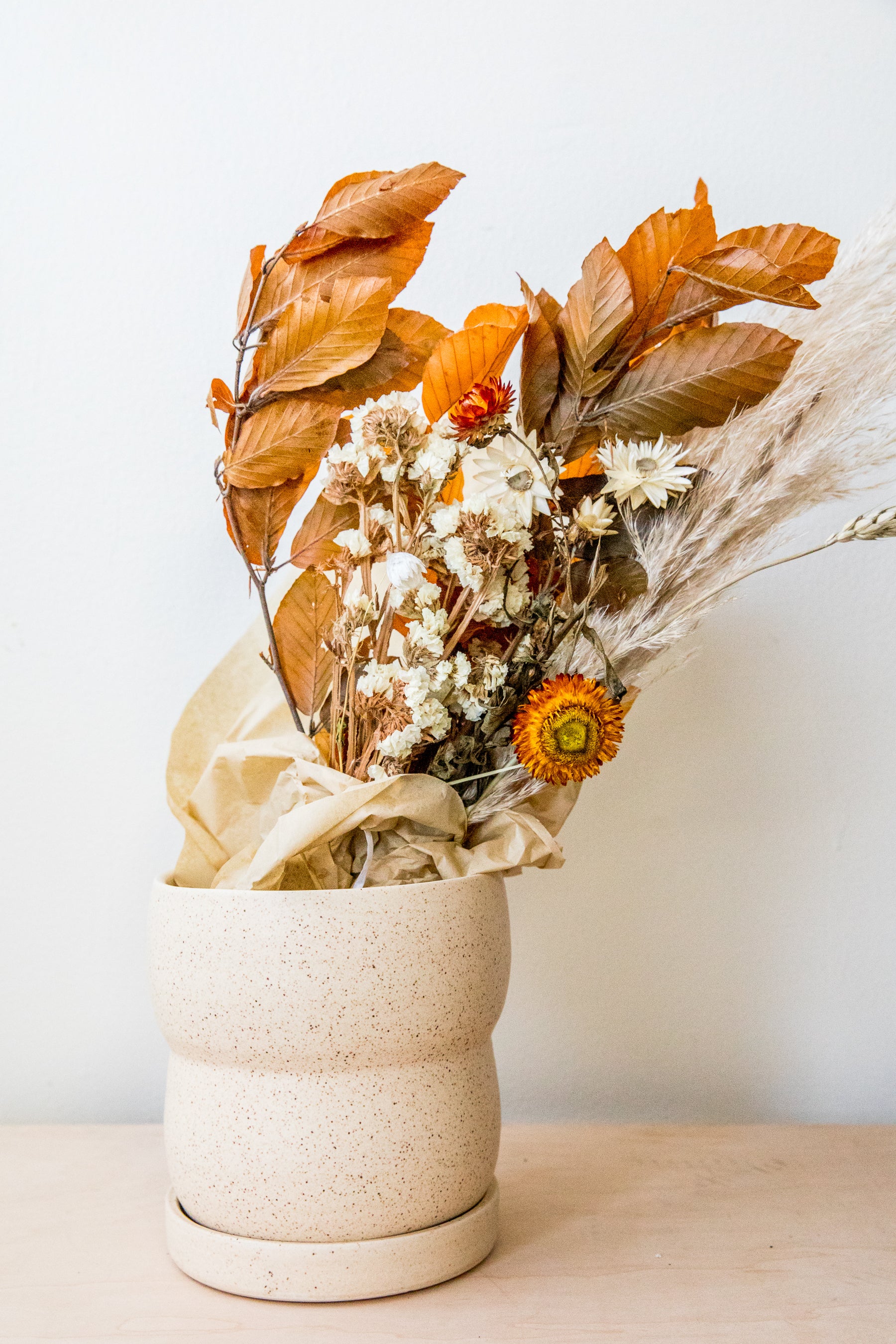 X Prism Walnut Dunes Planter