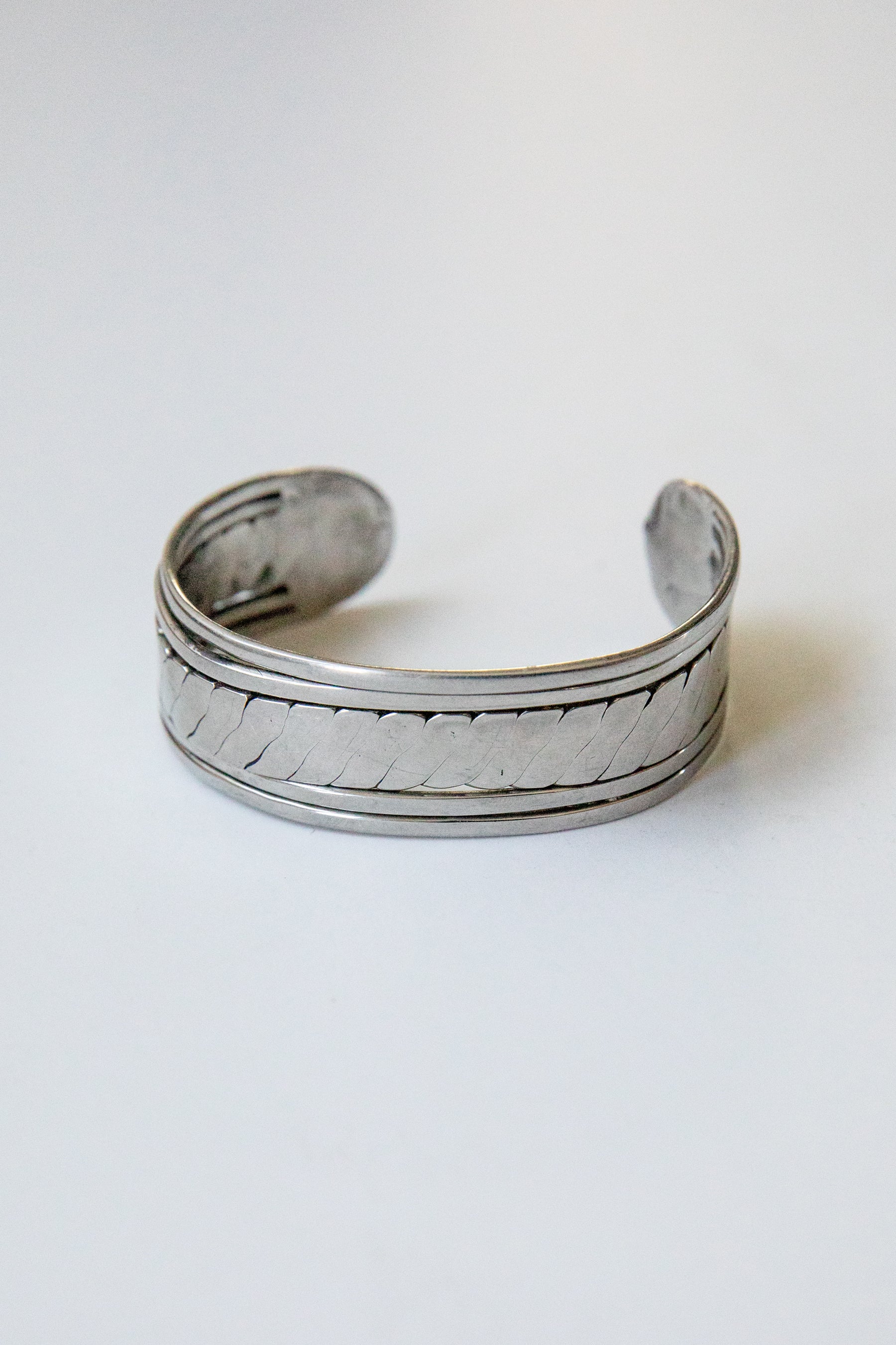 Silver Thick Cuff